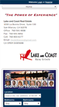Mobile Screenshot of lakeandcoastrealestate.com